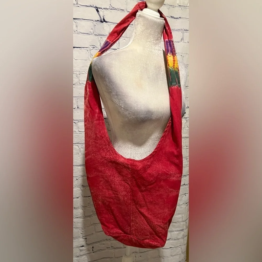Shop Therapy Made In Nepal  Handmade Needlework Hippie Sling Bag Crossbody Purse